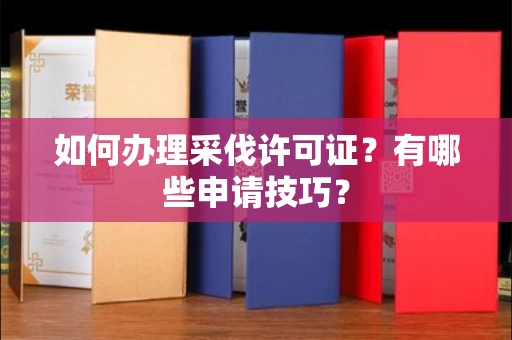 全国如何办理采伐许可证?有哪些申请技巧?